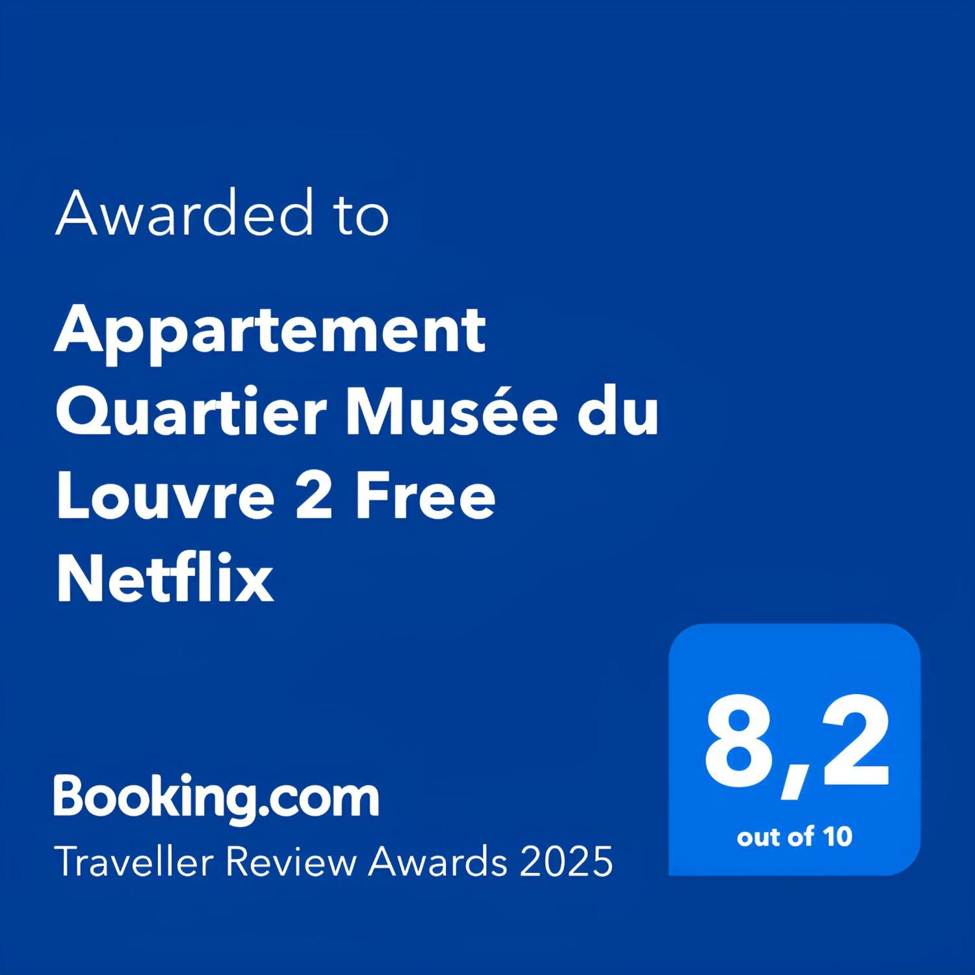 Appartement Quartier Musee Du Louvre 2 Free Netflix Paris Luaran gambar